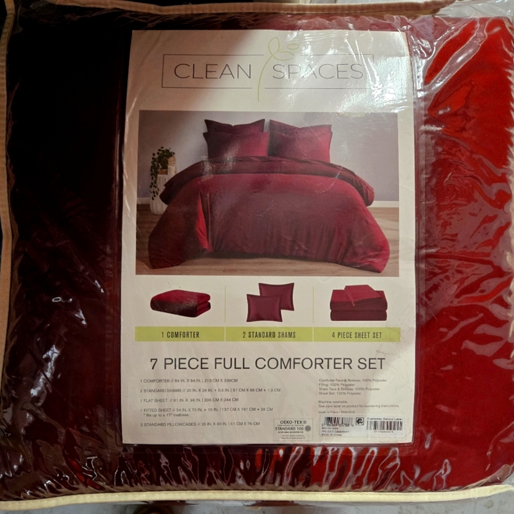 Clean Spaces comforter swt